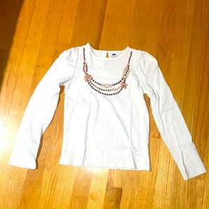 Janie and Jack adorable shirt girls size 8